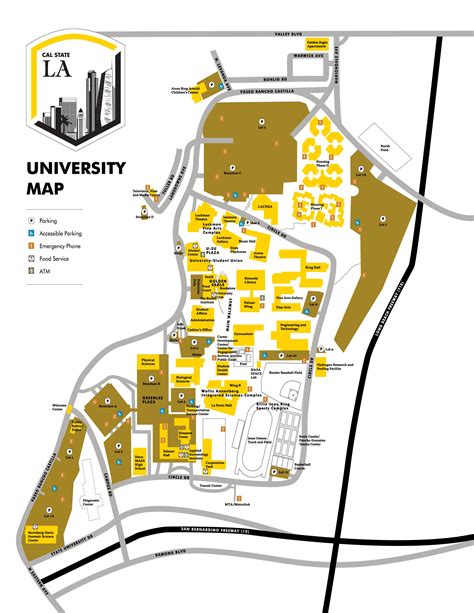 Cal State Long Beach Campus Map