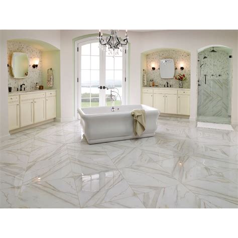 Calacatta Gold Marble Floor Tile