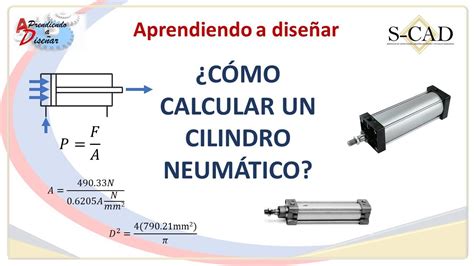 Calcular Fuerza Cilindro Neumatico