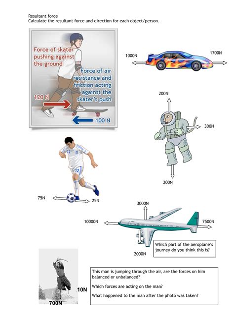 Calculating Force Vectors Worksheet - Ecoens
