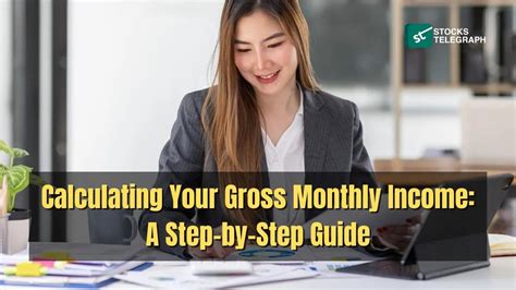 Calculating Gross Monthly Income from Commissions and Tips Image