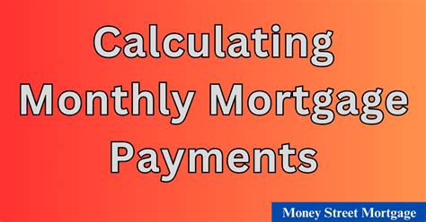 Calculating Your Monthly Mortgage Payment: A Step-by-Step Guide