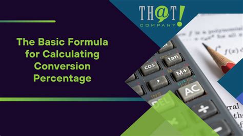 Calculating the Conversion