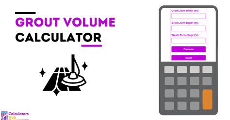Calculating the Grout Volume