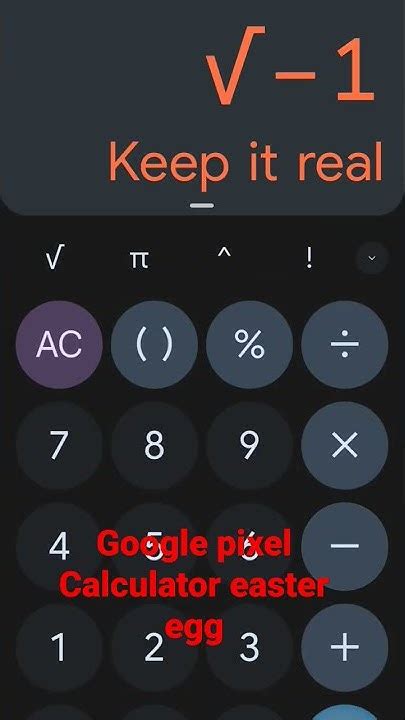 Calculator Easter Eggs