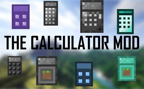 Calculator Mod 1.10.2