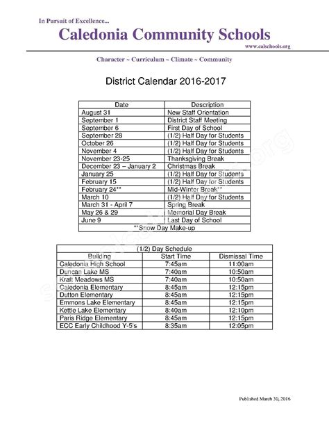 Caledonia County Court Calendar