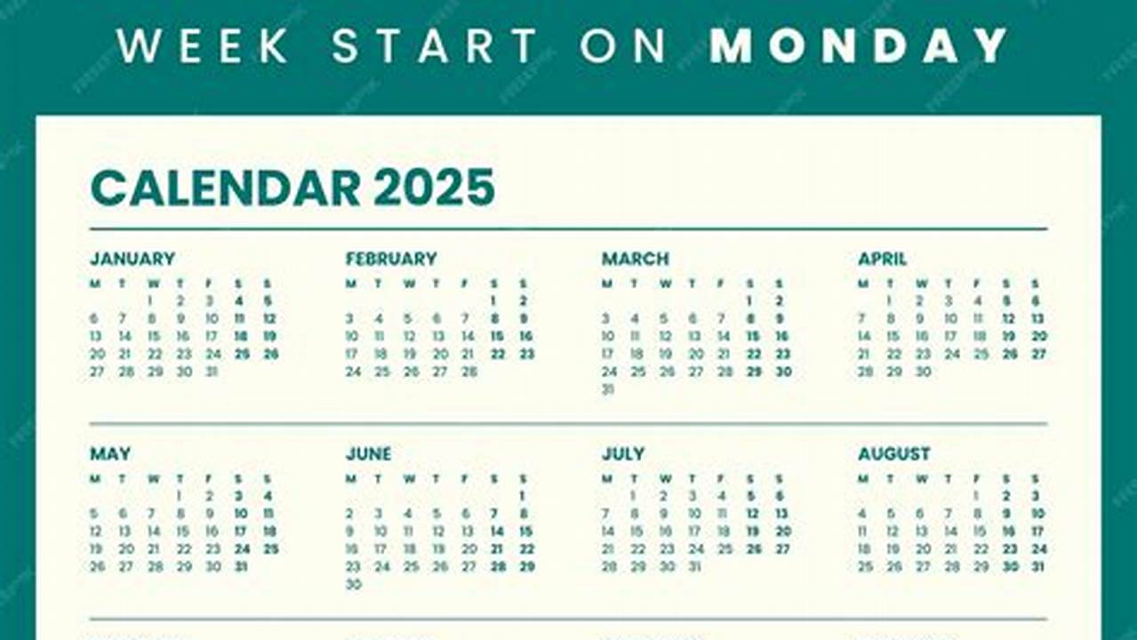 Calendar 2025 Week Guide 2025