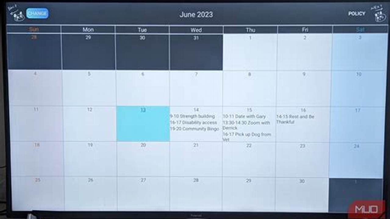 Calendar App For Smart Tv