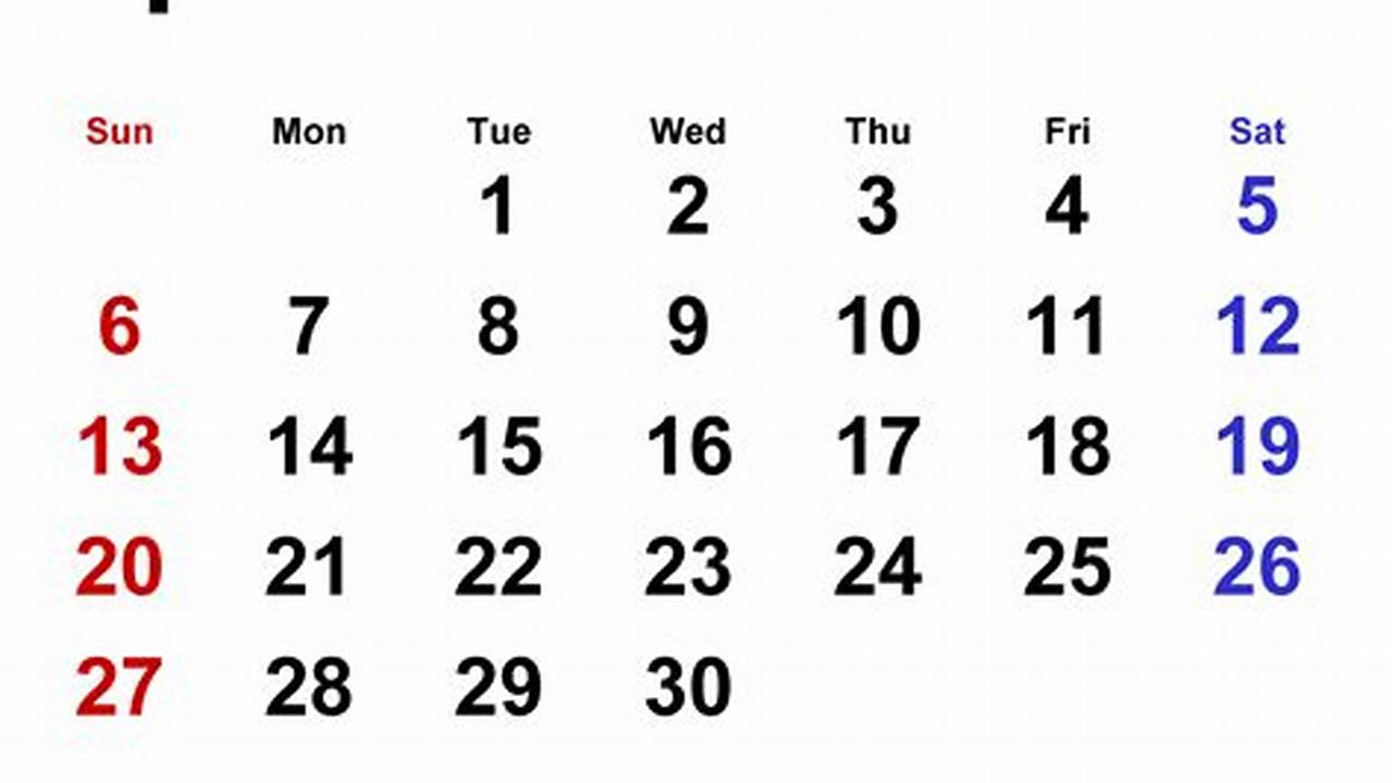 Calendar April 2025 Excel Free