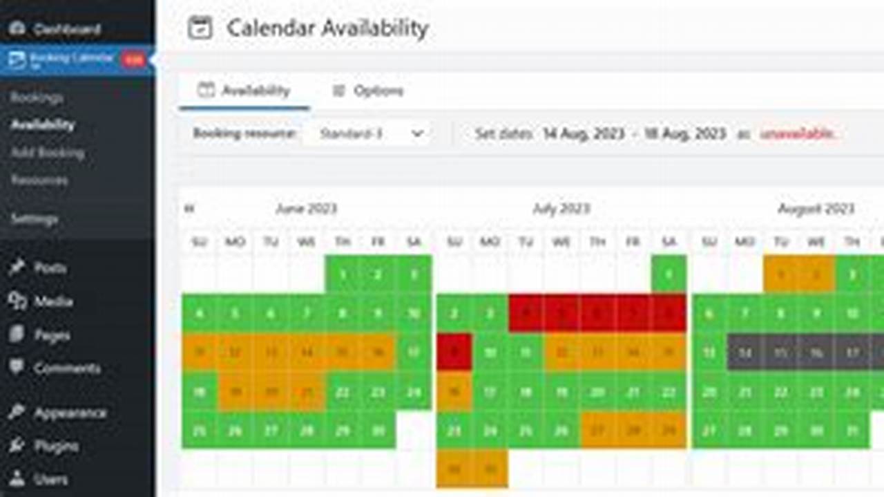 Calendar Booking Api