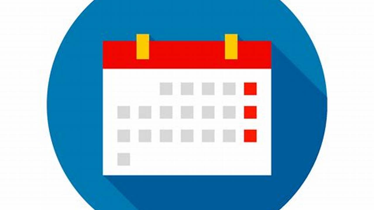 Calendar Circle Icon