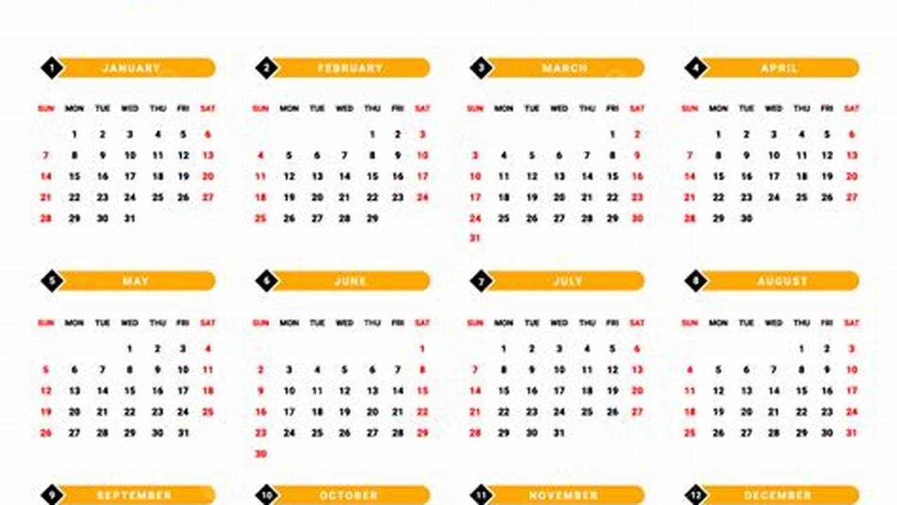 Calendar Design 2024 Pdf Free Download