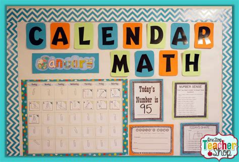 Calendar For Math