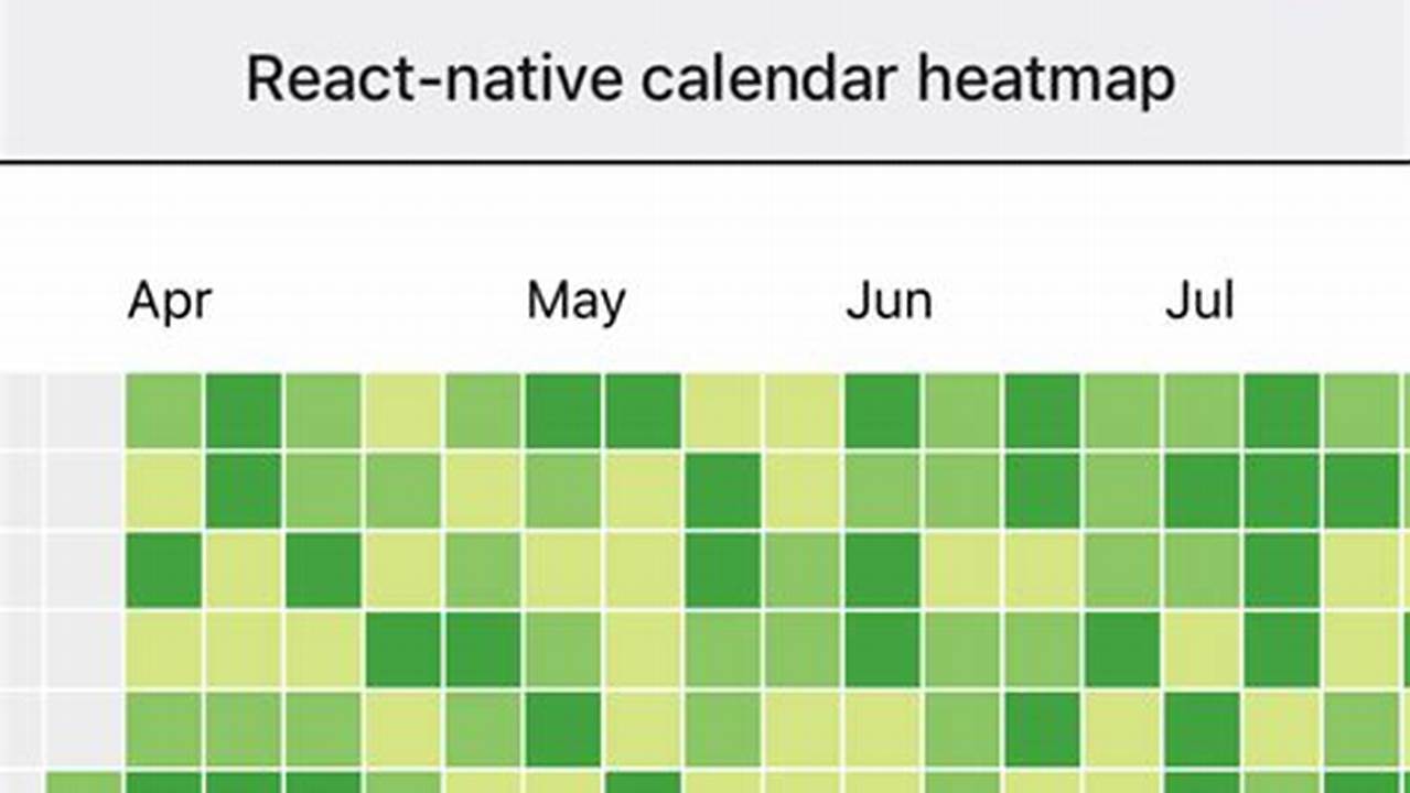 Calendar Heatmap React