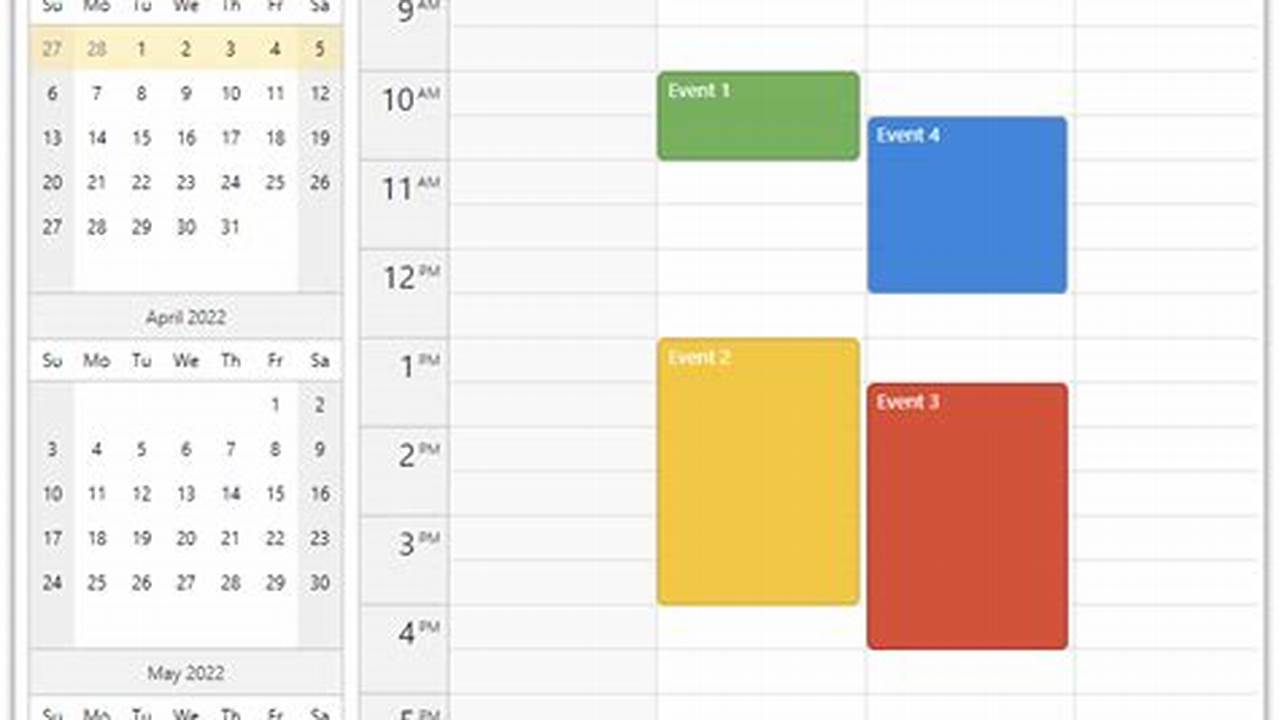 Calendar In Vue Js
