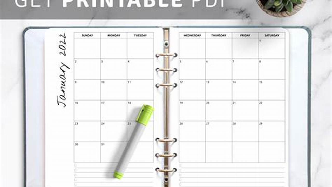 Calendar Notes Pdf