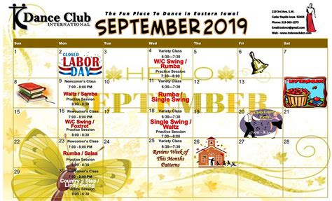 Calendar Of Events Cedar Rapids