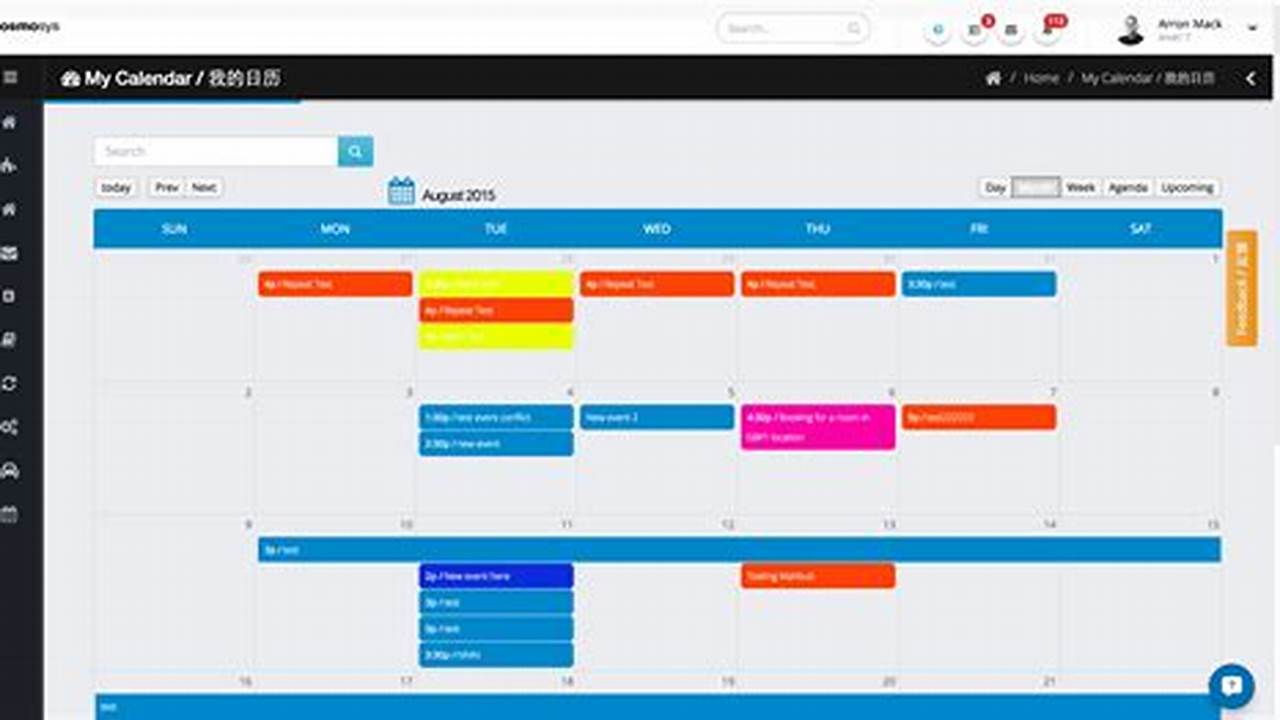 Calendar Php Source Code