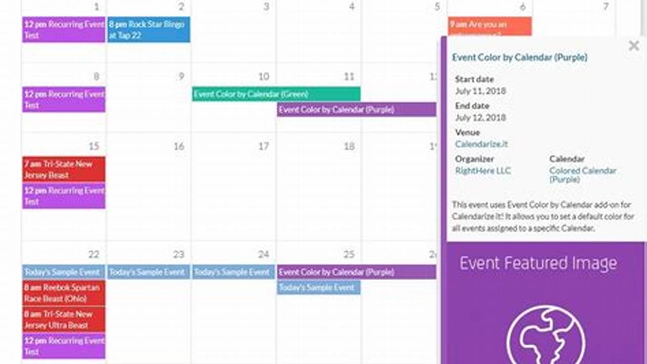 Calendar Plugin