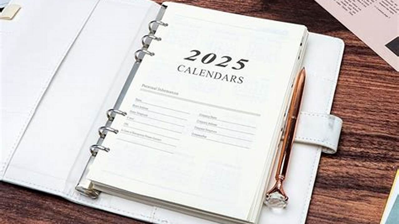 Calendar Refills 2025