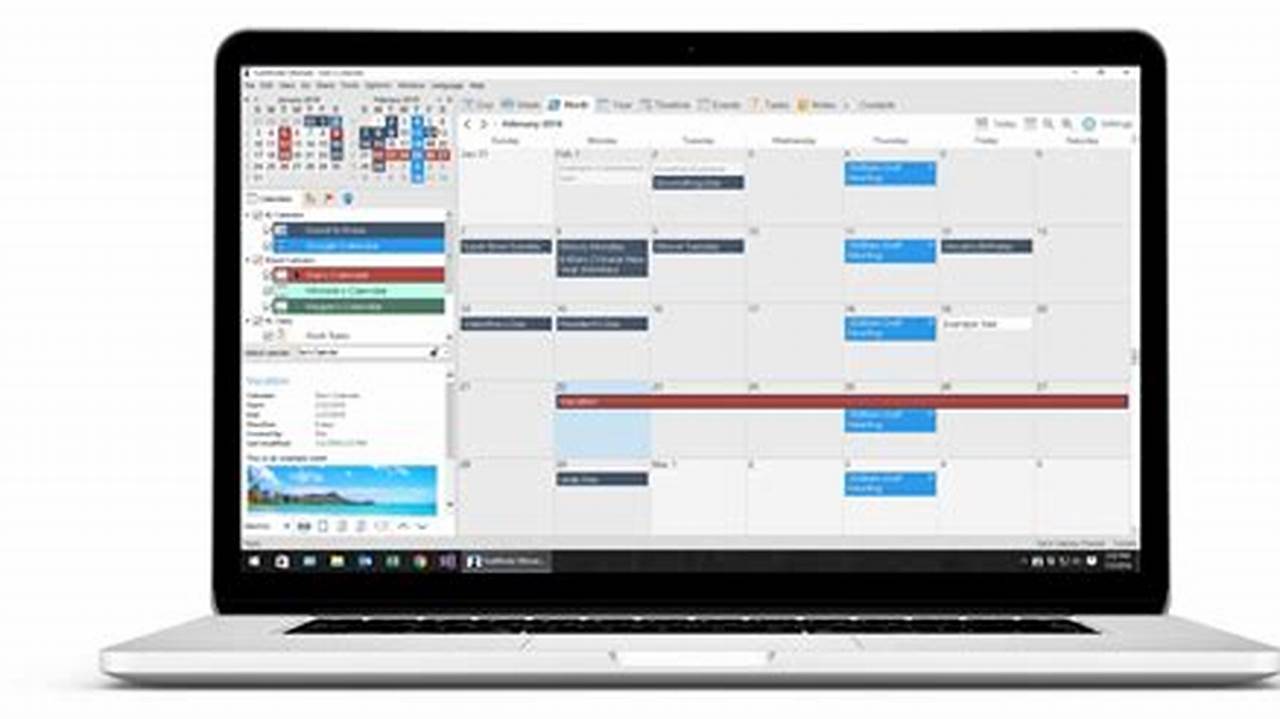 Calendar Software For Windows 8