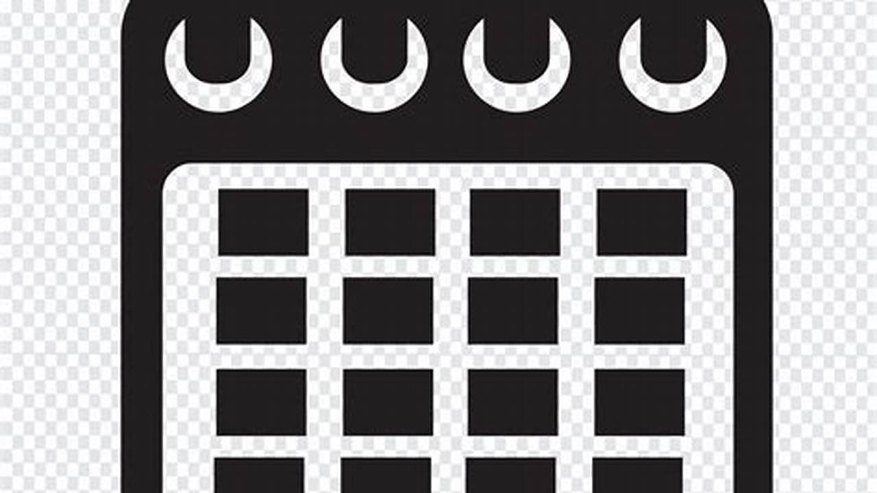 Calendar Symbol Vector