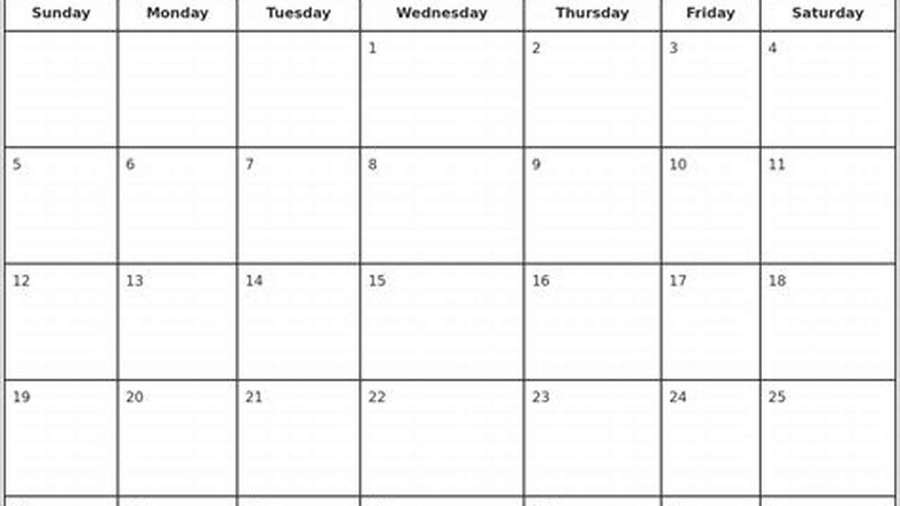 Calendar Template October 2025 Google Docs