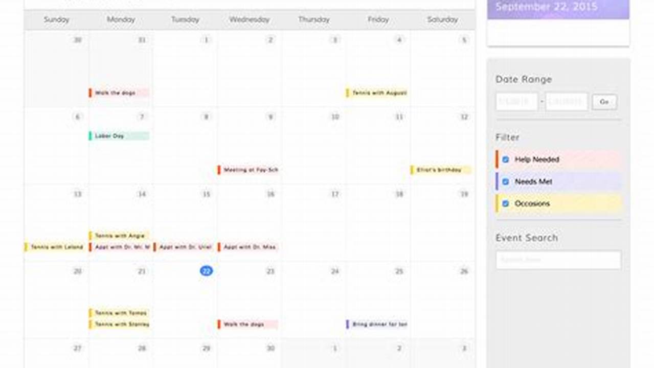 Calendar View In React Js