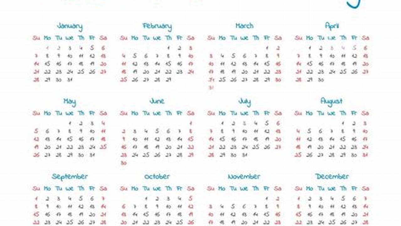 Calendar Week 20242 Calendar Week