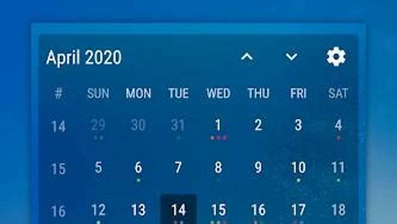 Calendar Widget Mod Apk