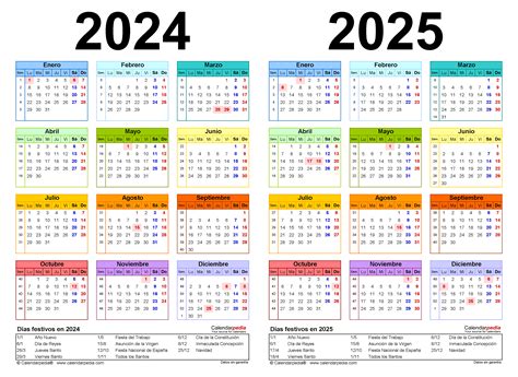 Calendar 2024-2025 In Word