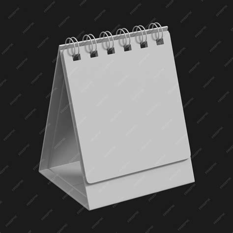Calendar 3D Model Free Download
