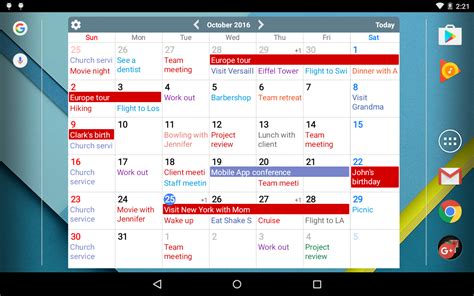 Calendar Application Android Free Download