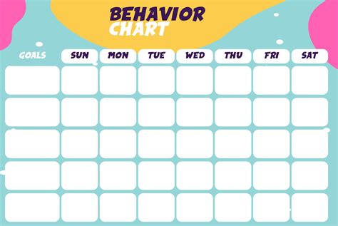 Calendar Behavior Chart