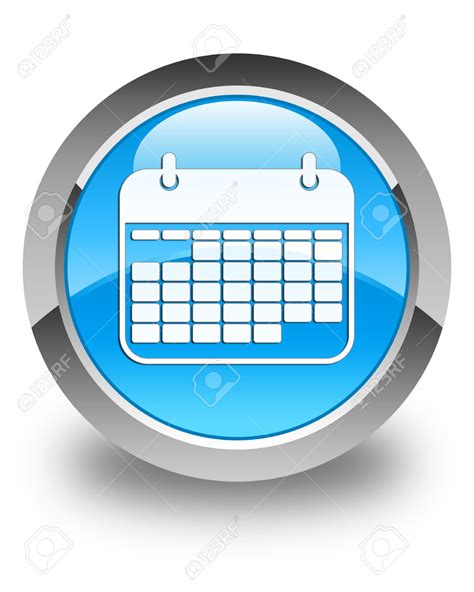 Calendar Button Icon Free