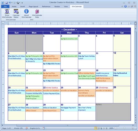 Calendar Creator Programs Free