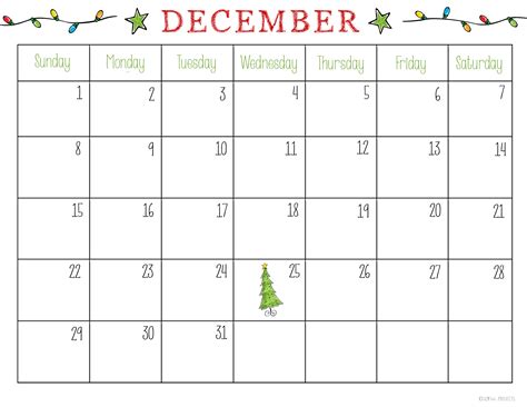 Calendar December 2