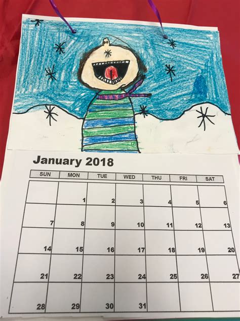 Calendar Drawing Ideas