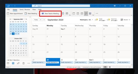 Calendar Not Appearing In Outlook