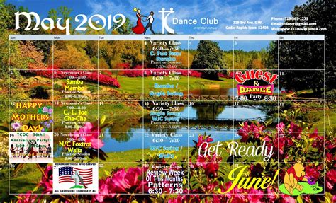 Calendar Of Events Cedar Rapids