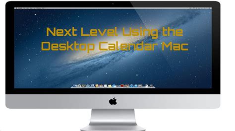 Calendar Program Free Mac