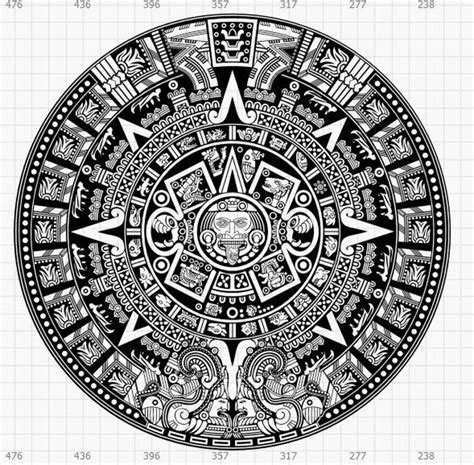 Tatuaje de calendario azteca significado y los diseños 2020