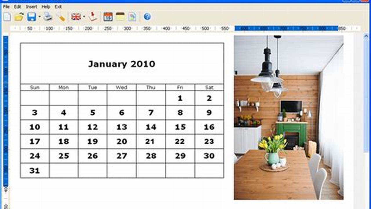 Calender Making Software