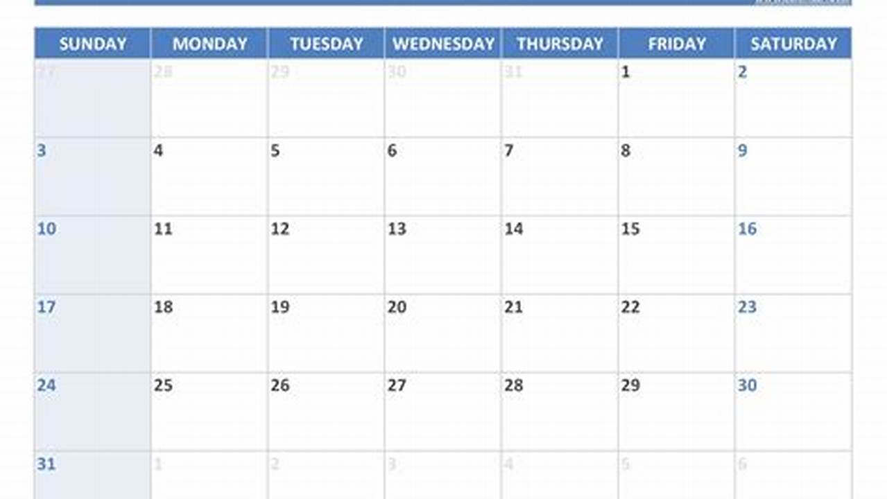 Calender Of Aug 2025