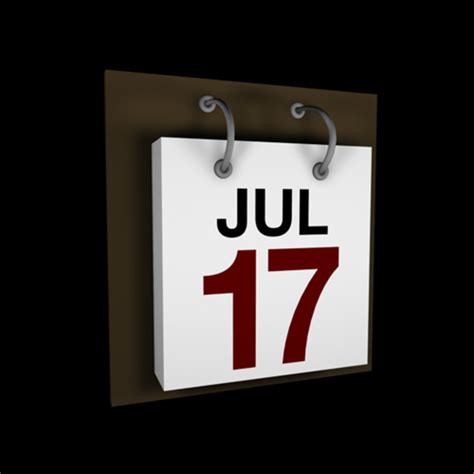 Calender Free C4D Model