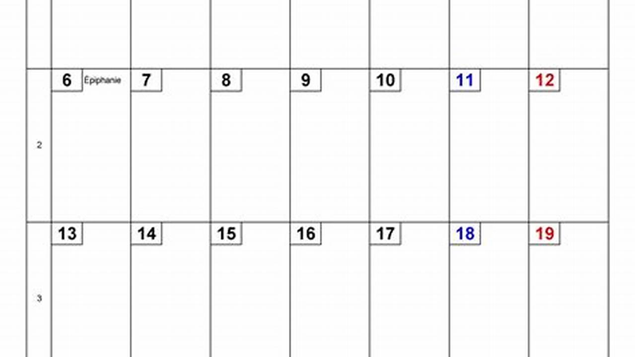 Calendrier Excel Janvier 2025 Loki