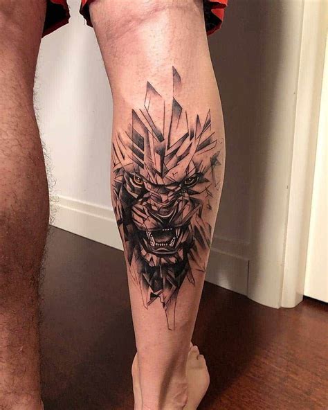 Top 50 Coolest Calf Muscle Tattoos [2020 Inspiration Guide]