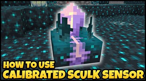 Calibrated Sculk Sensor in Minecraft: General Properties