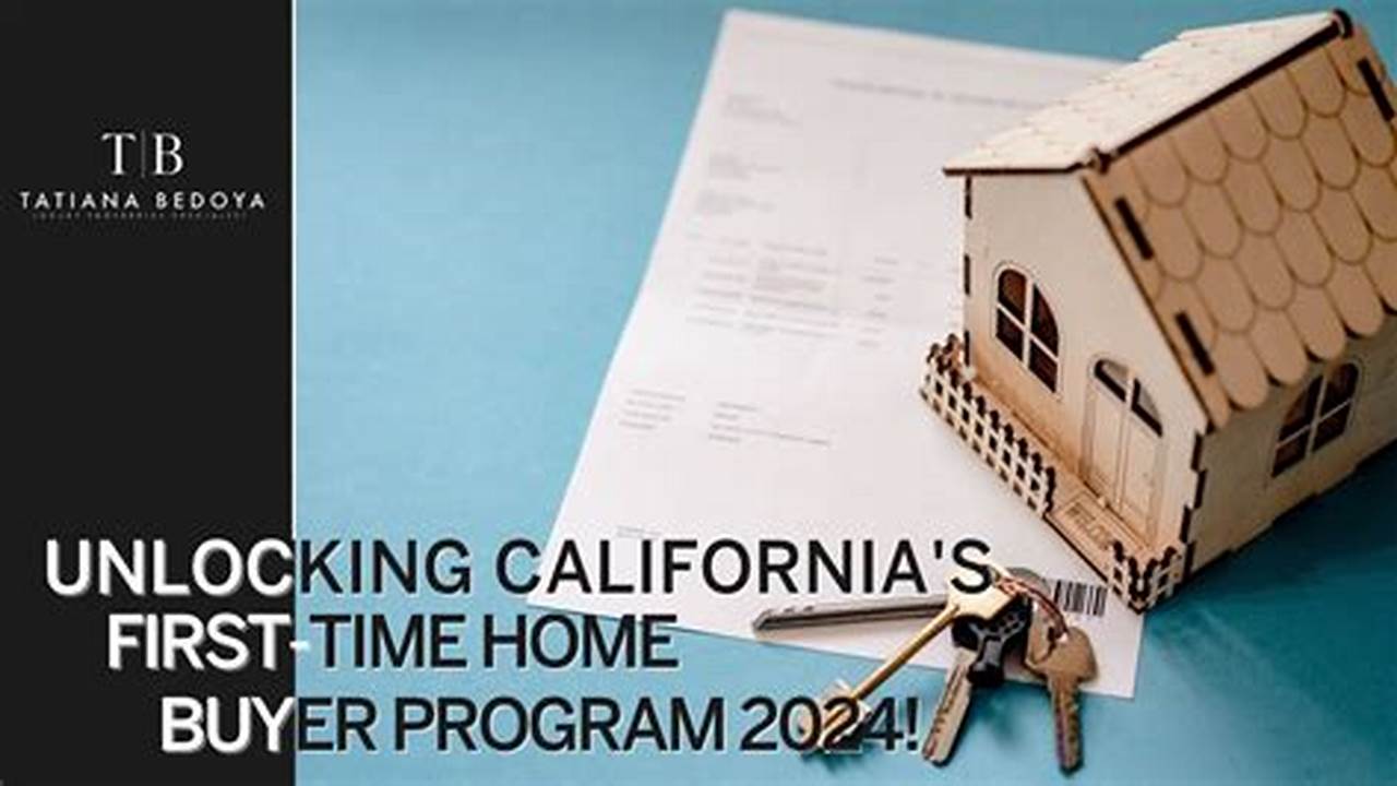 California First Time Home Buyer Program 2024 Application